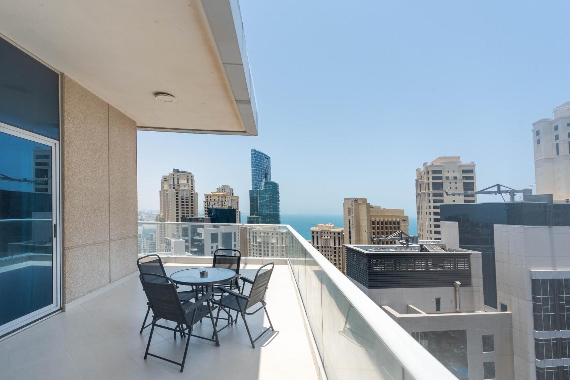 Stunning Sea And Marina Views / 2 Bedroom Penthouse / Dubai Marina Kültér fotó